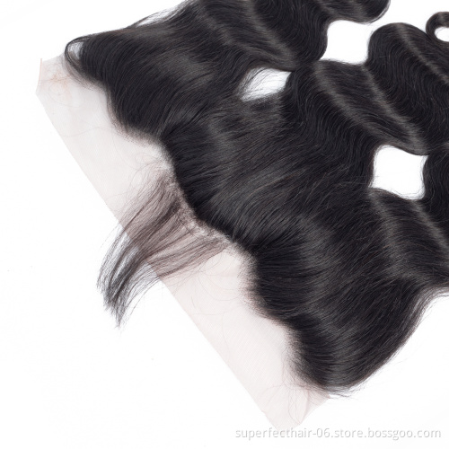 Wholesale Virgin Hair Vendors 4*13 Lace Closure Human Hair Body Wave Cuticle Aligned Raw Virgin Hair Closure